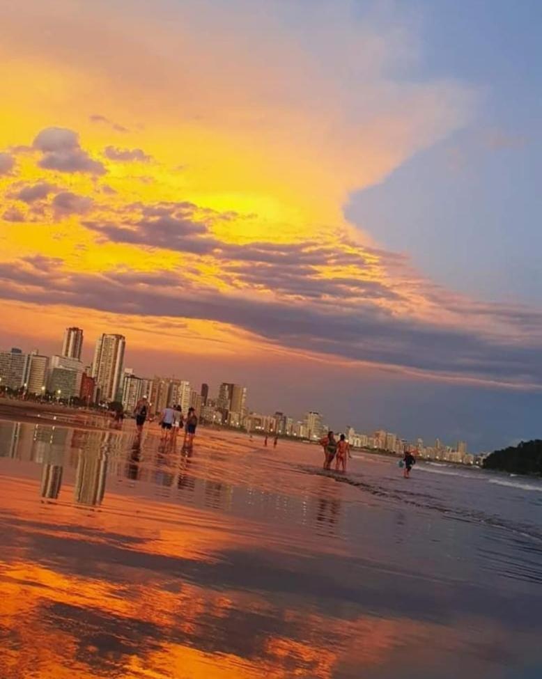 Apto 1 Quadra da Praia Pitangueiras Guaruja Bagian luar foto